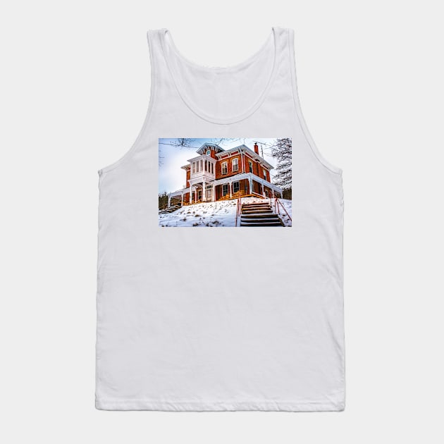 House On The Hill 1 Tank Top by Robert Alsop